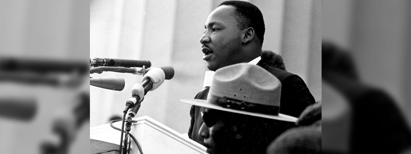 Martin Luther King Jr speaking